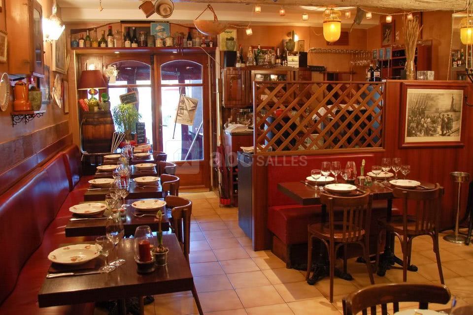 Salle 1 bistrot restaurant au petit gari