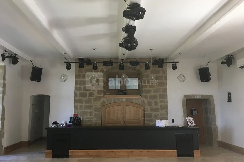 Bar de la salle de réception