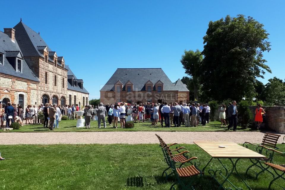 Cocktail sur les parterres