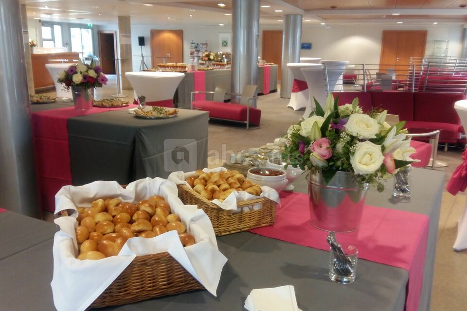 Buffet pause avec décoration