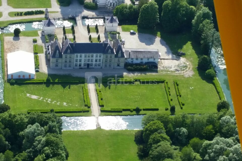 Château vu du ciel