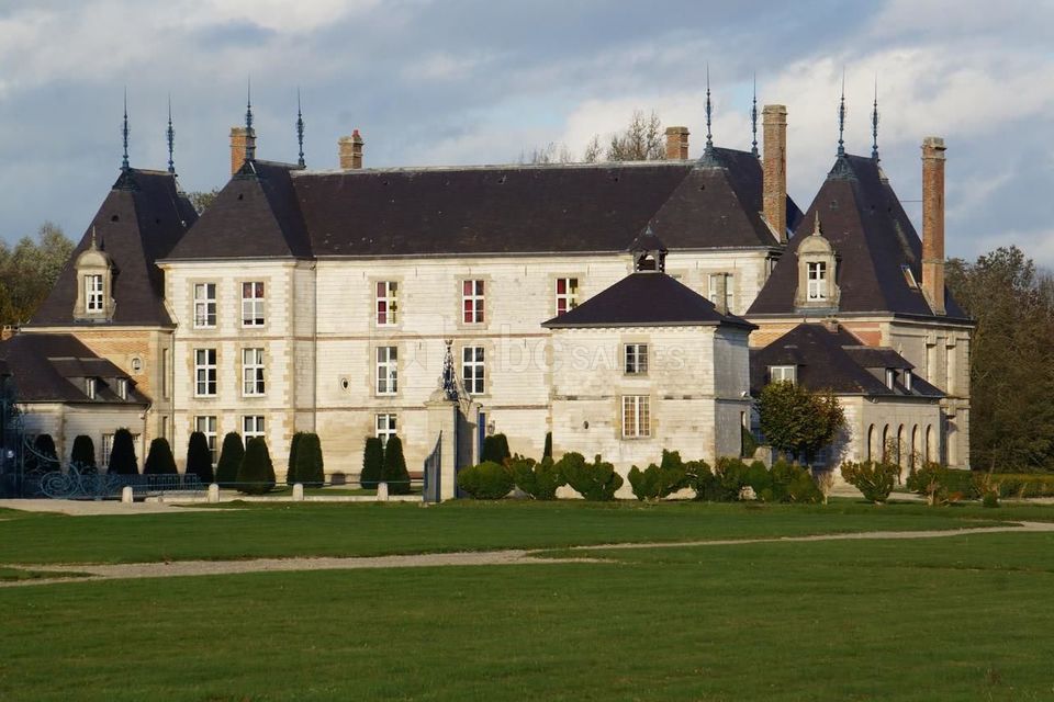 Château vu du parking