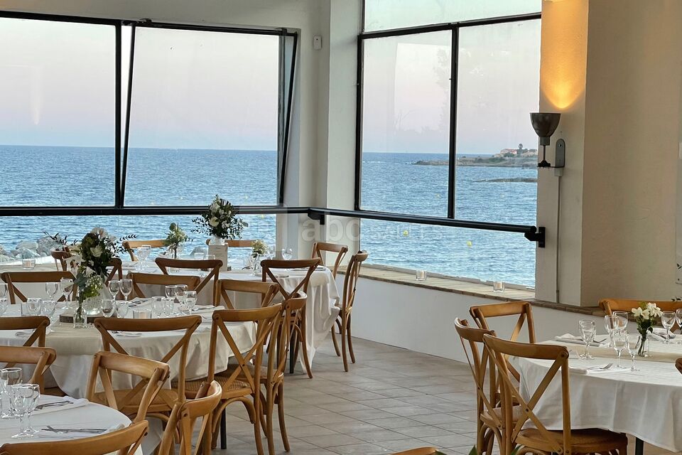 Vue mer de la salle de réception