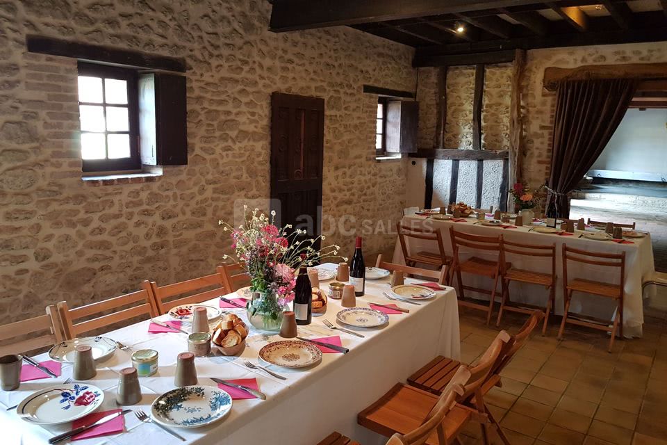 Repas avec des produits du Terroir