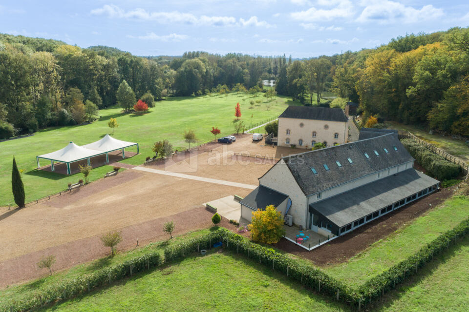 Vue d'un drone