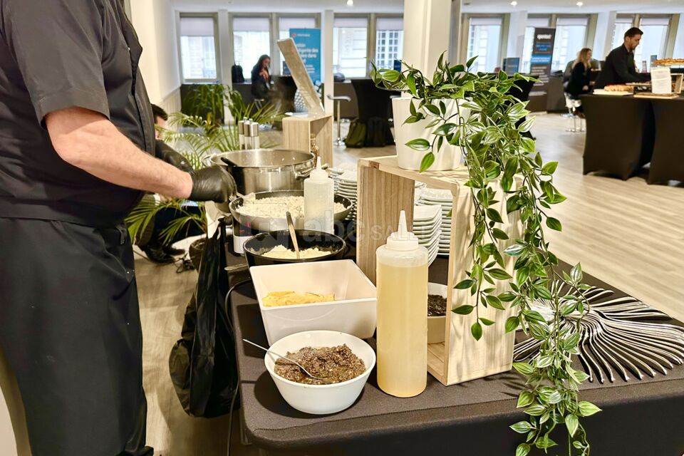 Chaptal - Salle cocktail et terrasse - Restauration - Animation culinaire