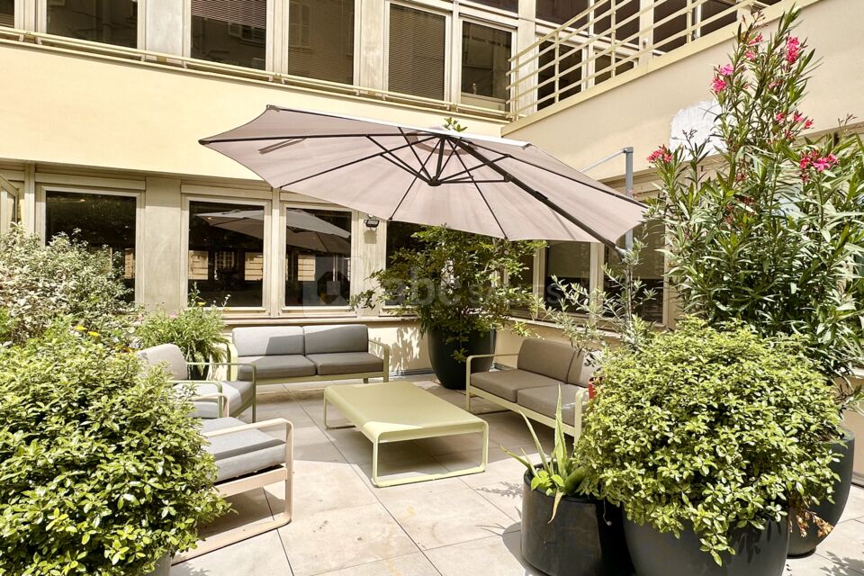 Chaptal - Salle cocktail et terrasse - Terrasse privative