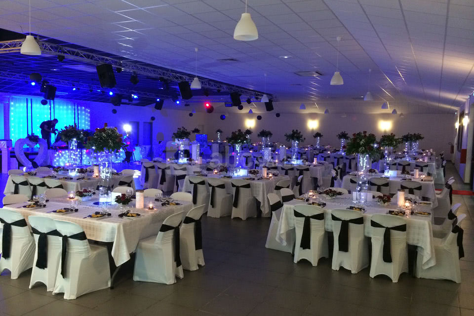 Salle de réception - Mariage en ilôts