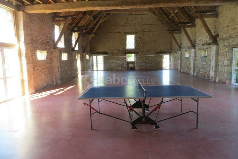 Salle de jeux 2  (badminton/volley, ping-pong)