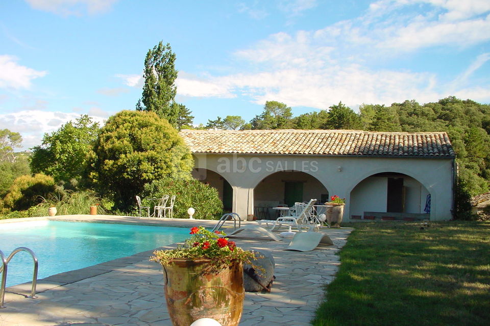 Pool-house, cuisine d'été