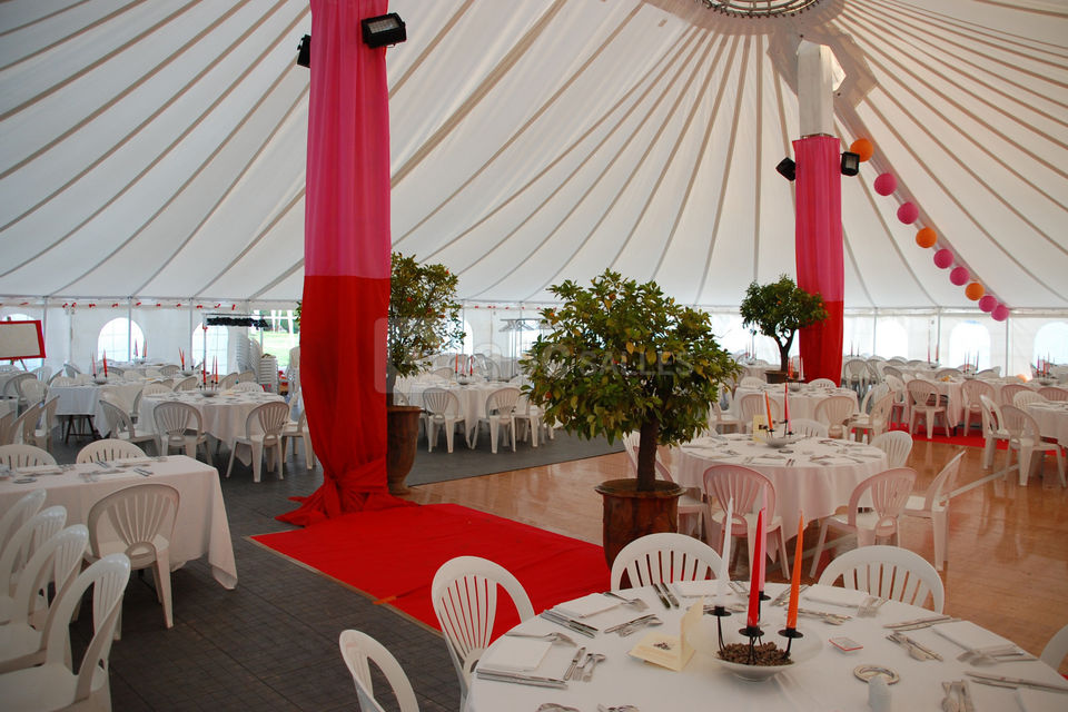 Tente vue intérieure