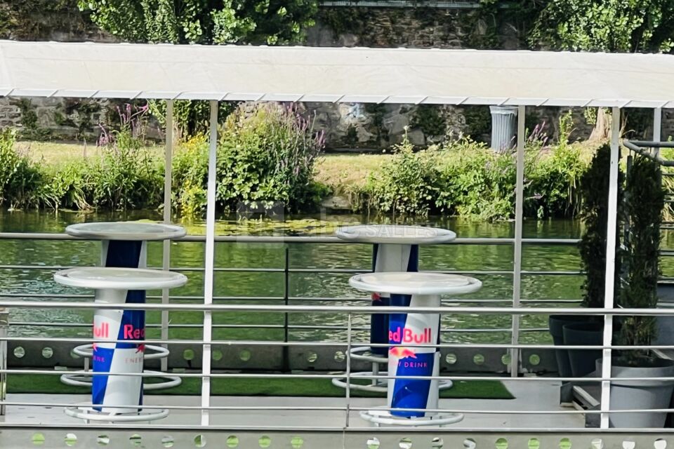 Péniche BPM Melun Quai de Seine