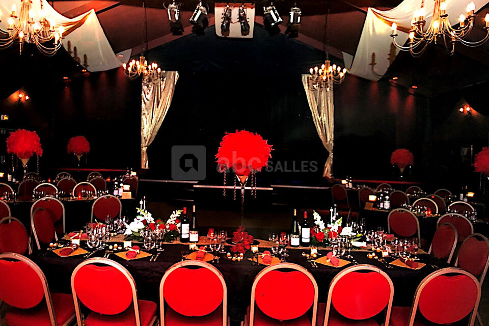 Salle de réception façon mariage