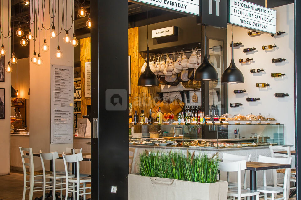 Entrée du restaurant