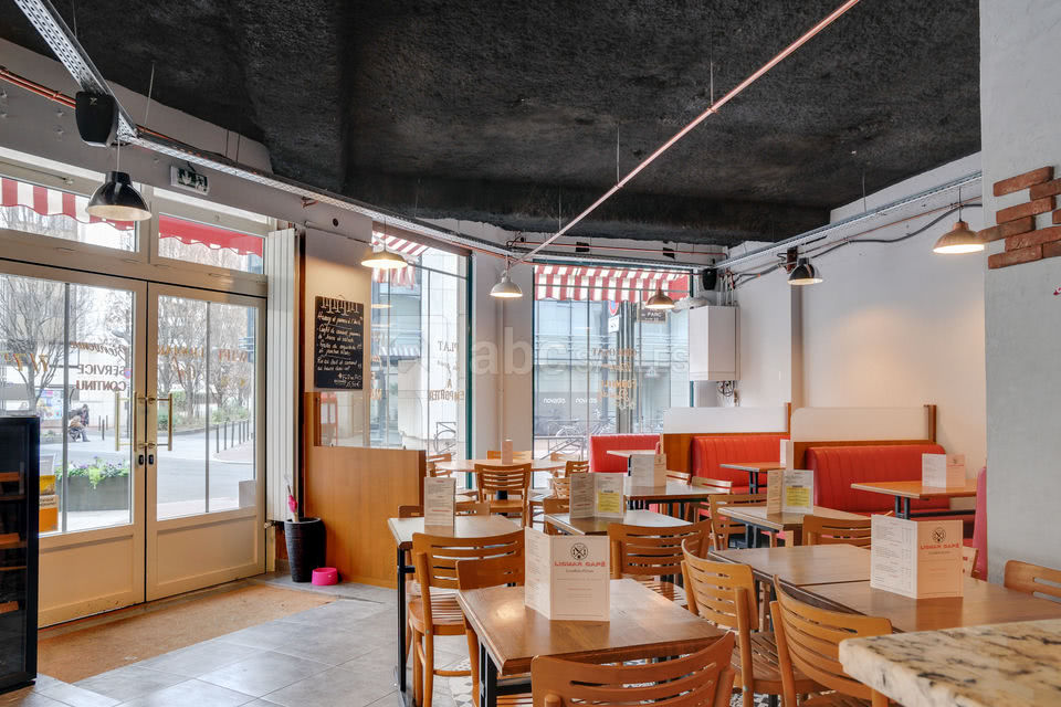 L'entrée du restaurant