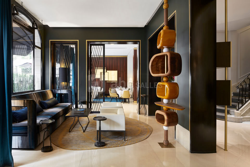 Lobby de l'hôtel Montalembert