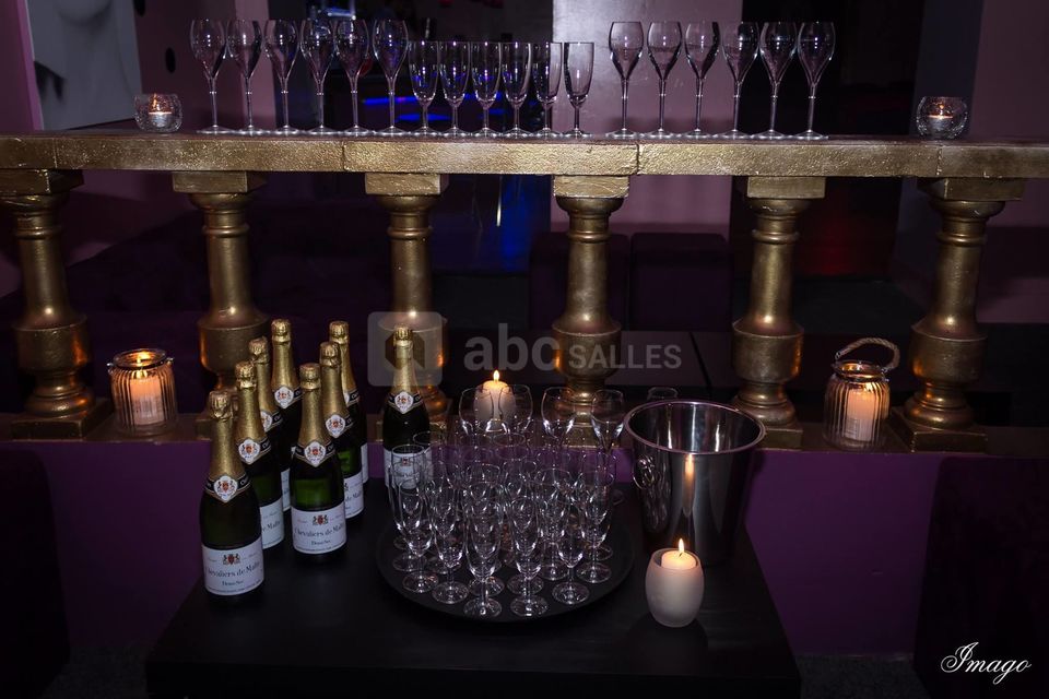 Table champagne