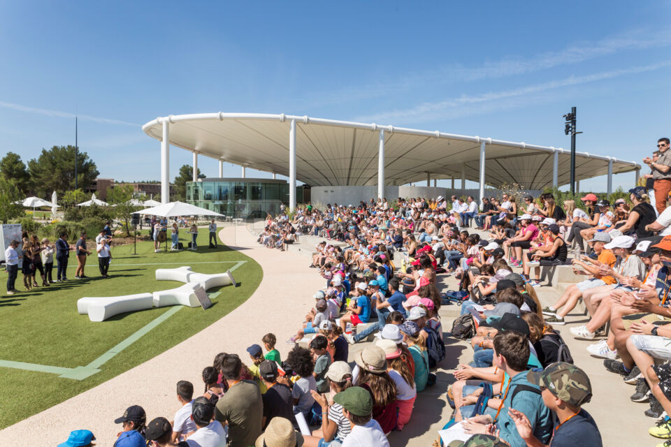Théâtre de Verdure - Prise de parole