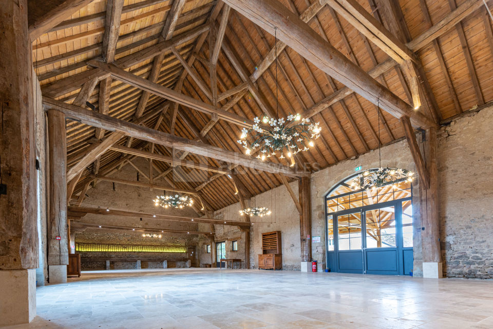 Perspective de la salle du Domaine du Grand Nanteux