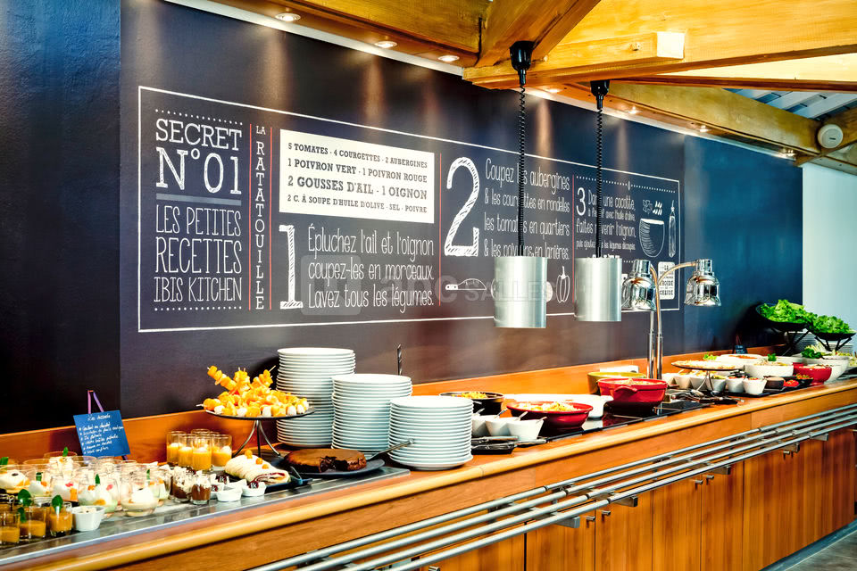 Buffet du restaurant Ibis Kitchen Lyon Est Bron