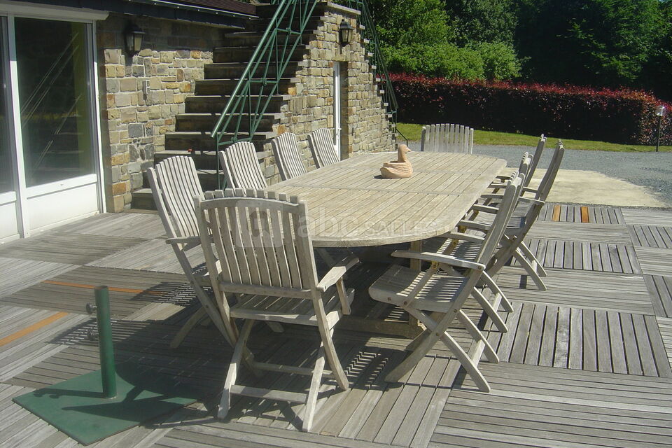 Terrasse au rez de chaussée