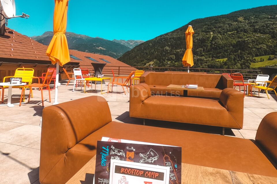 Terrasse restaurant BC7