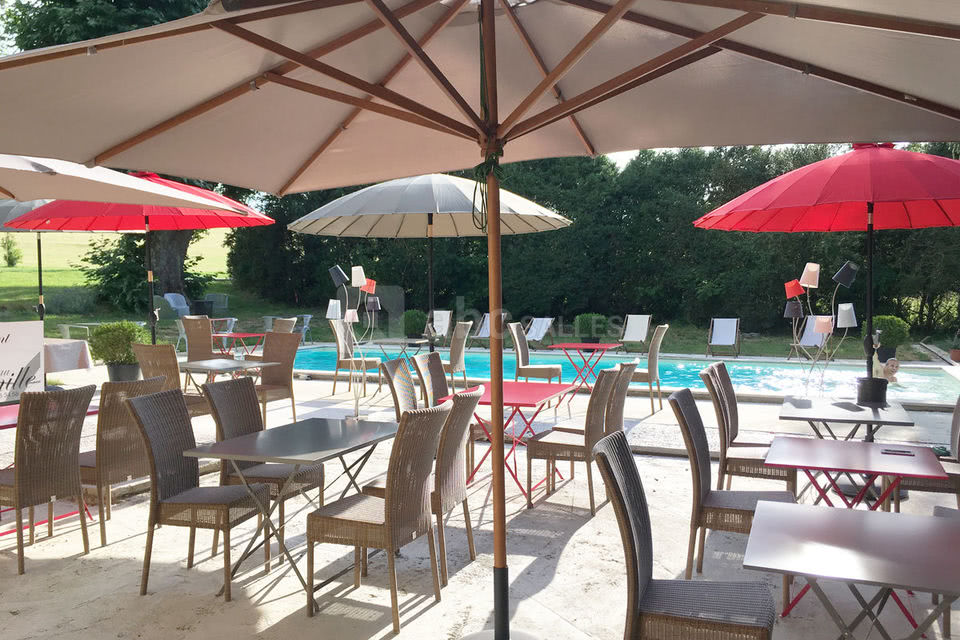 Terrasse piscine