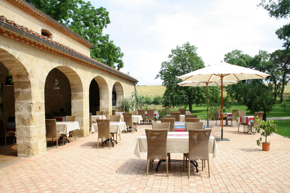 Terrasse arcades