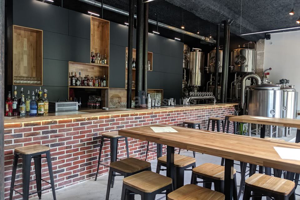 Espace bar et brassage