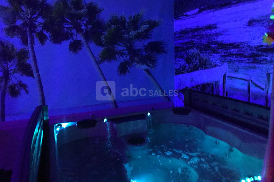Jacuzzi sur le thème de la plage