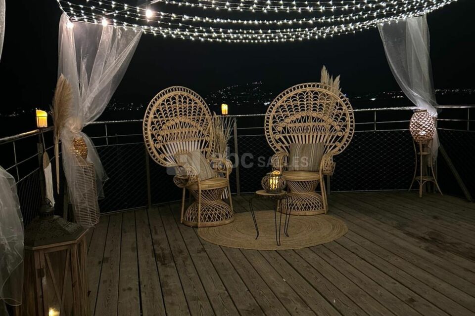 Mariage sous les étoiles sur la Pointe Panoramique (restaurant le Solarium)
