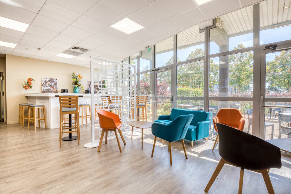 Hall + salle de pause