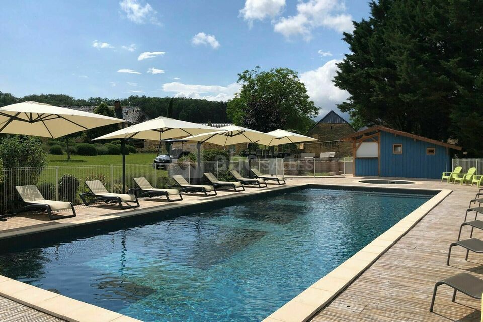 Piscine chauffée 16X6 m chauffée