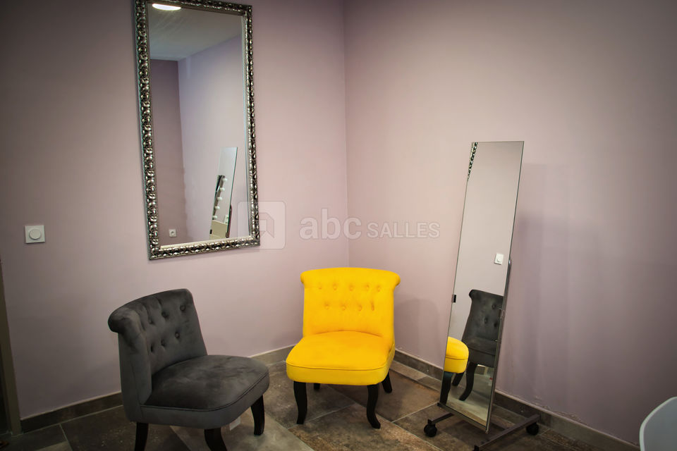 Le dressing-room de la mariée