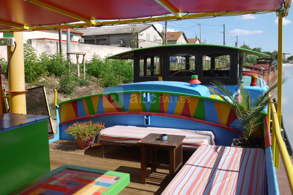 Terrasse sur le pont