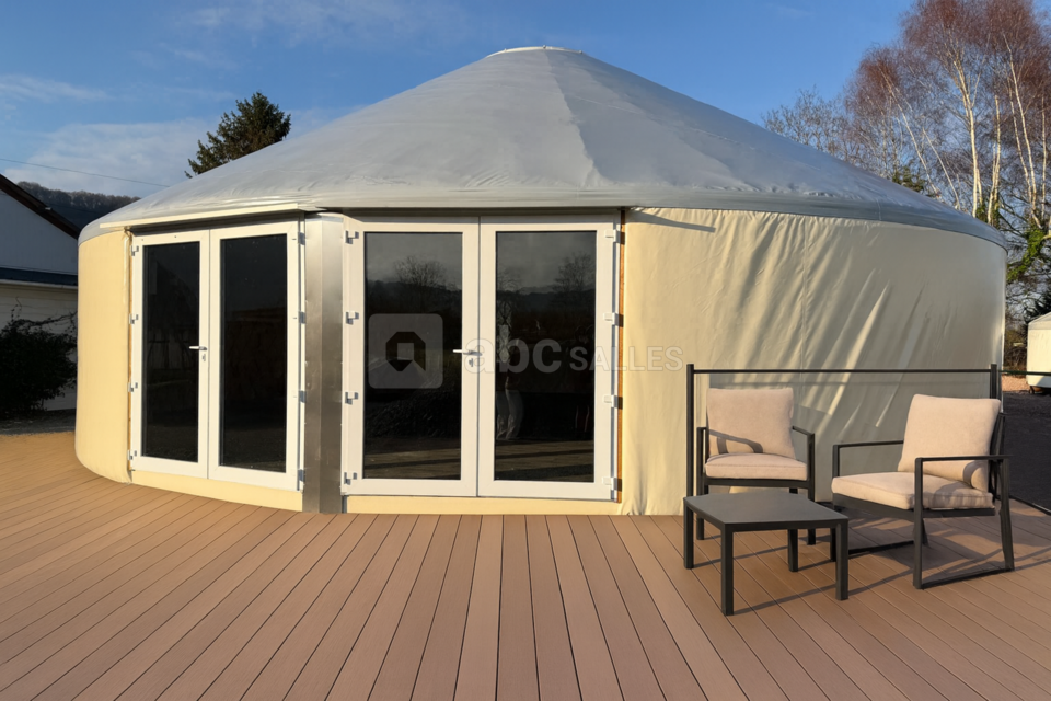 Yourte de réception neuve 2025