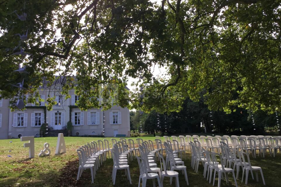 Joli décor pour la cérémonie laïque