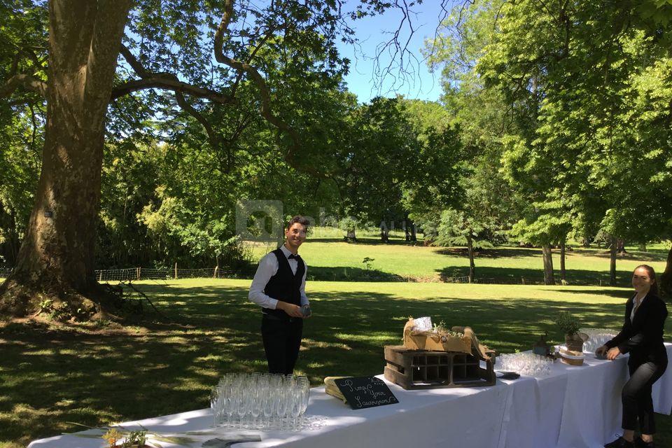 Cocktail dans le parc