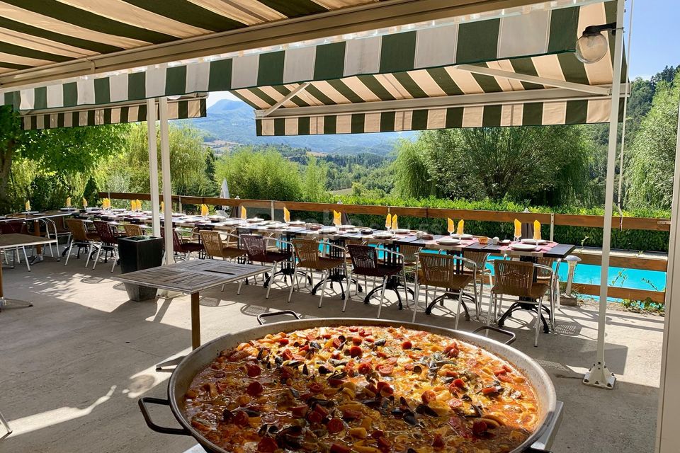 Reception paella