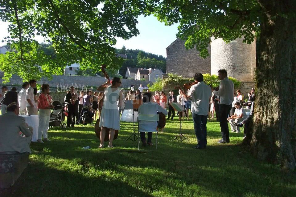 Concert dans le jardin