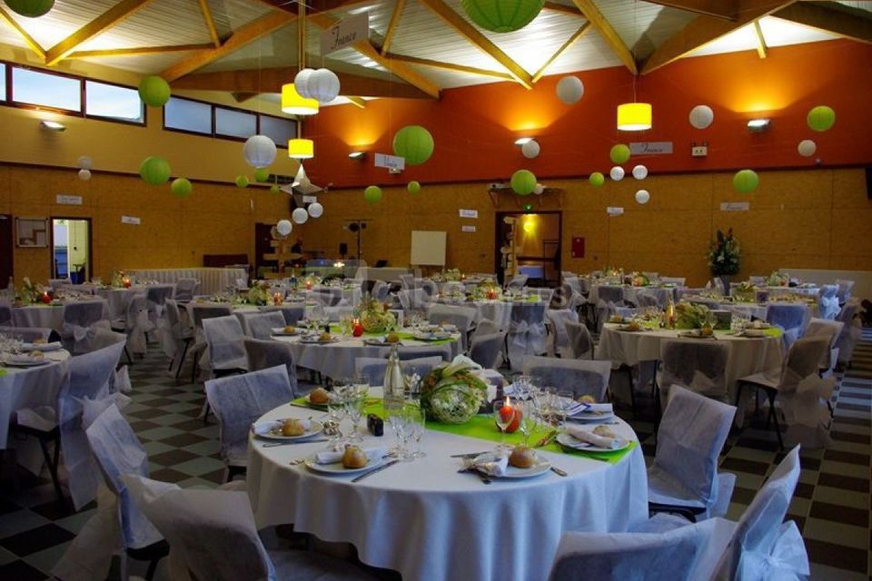 Salle pour un mariage