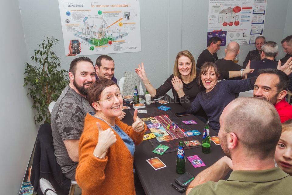 Salle de réunion lors d'une soirée Jeux de société