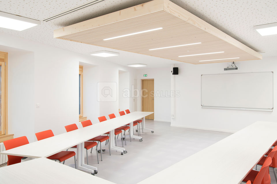 Salle de réunion configuration rectangle