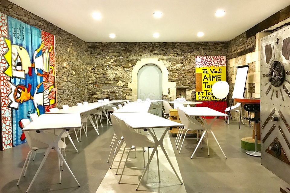 White & Metal Corner