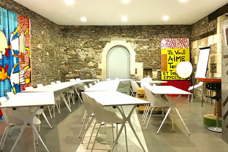 White & Metal Corner