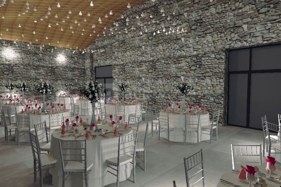 Visuel 3D salle réception