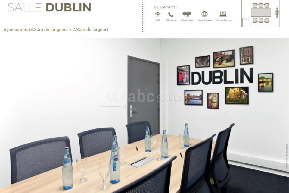 Salle Dublin - 6 personnes