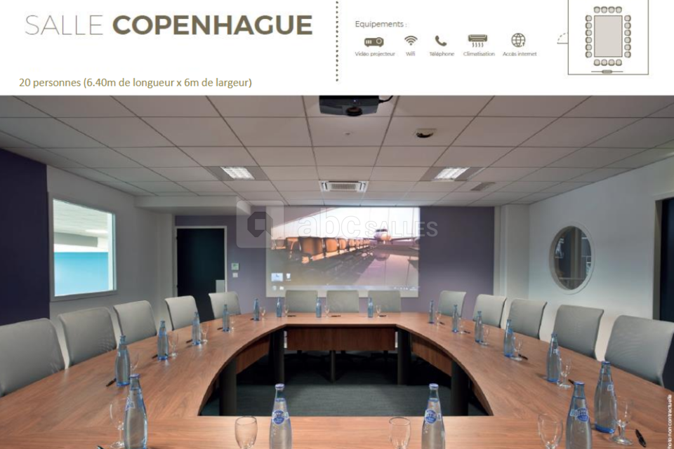 Salle Copenhague - 20 personnes