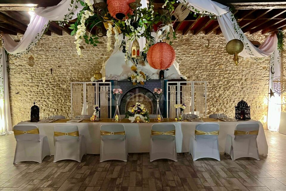 La salle Thème oriental chic