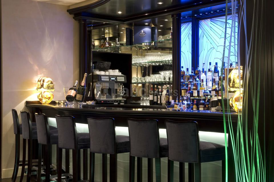 Le bar du salon